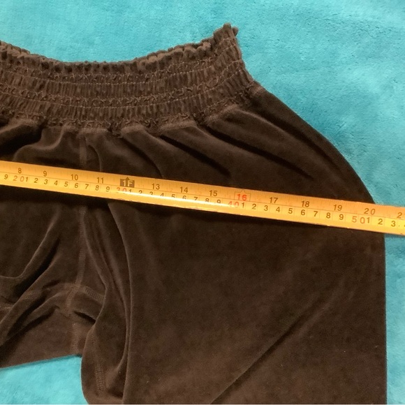 Juicy Couture Vintage Velour Pants 25 x 32 Zip Up Crop Hoodie Tracksuit - Picture 11 of 15